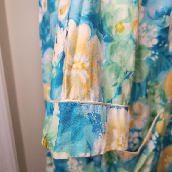 Vintage 50s floral day coat - Picture 9 of 12